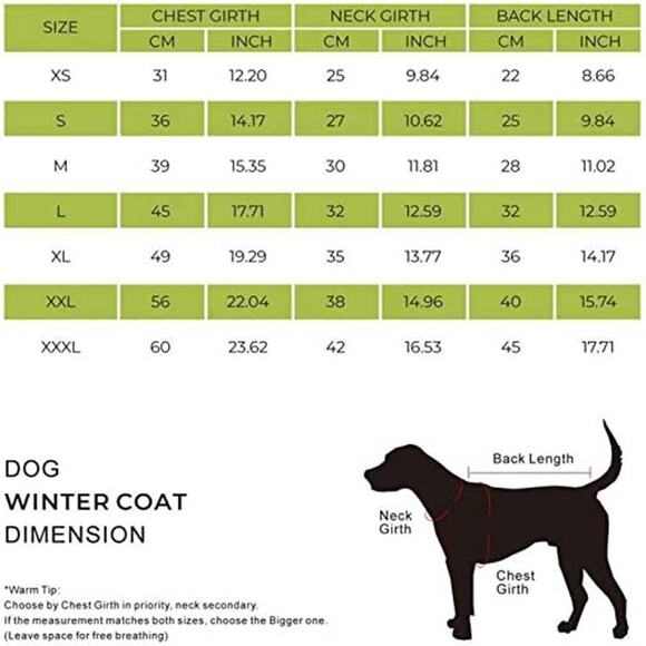 Arkika Winter Dog Coat Warm Comfortable Stylish Fun - Gold Size XXL - Picture 6 of 6